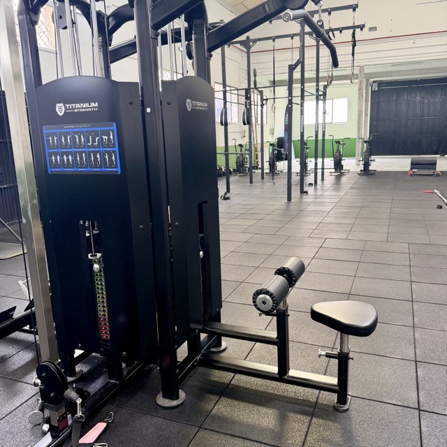 Zona de movilidad y trabajo corporal en ENTRENEMOS