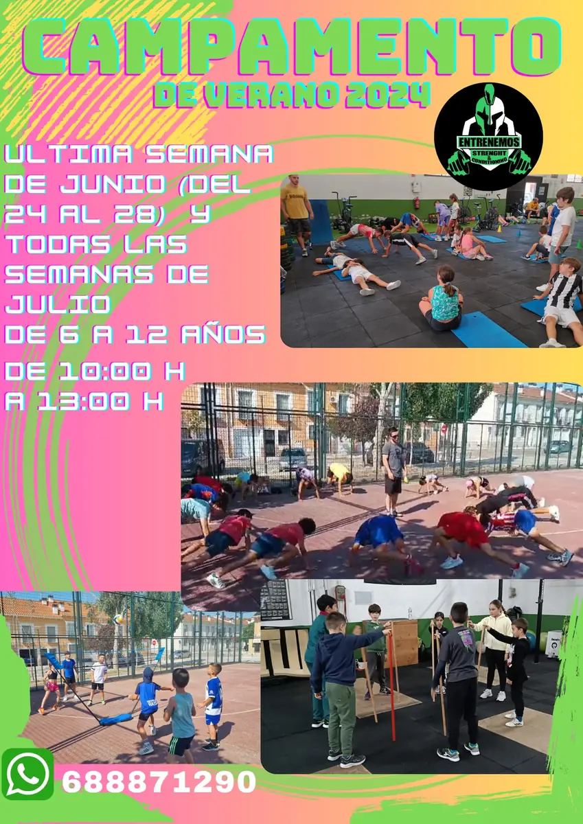 Actividad de kids vinculada a ENTRENEMOS